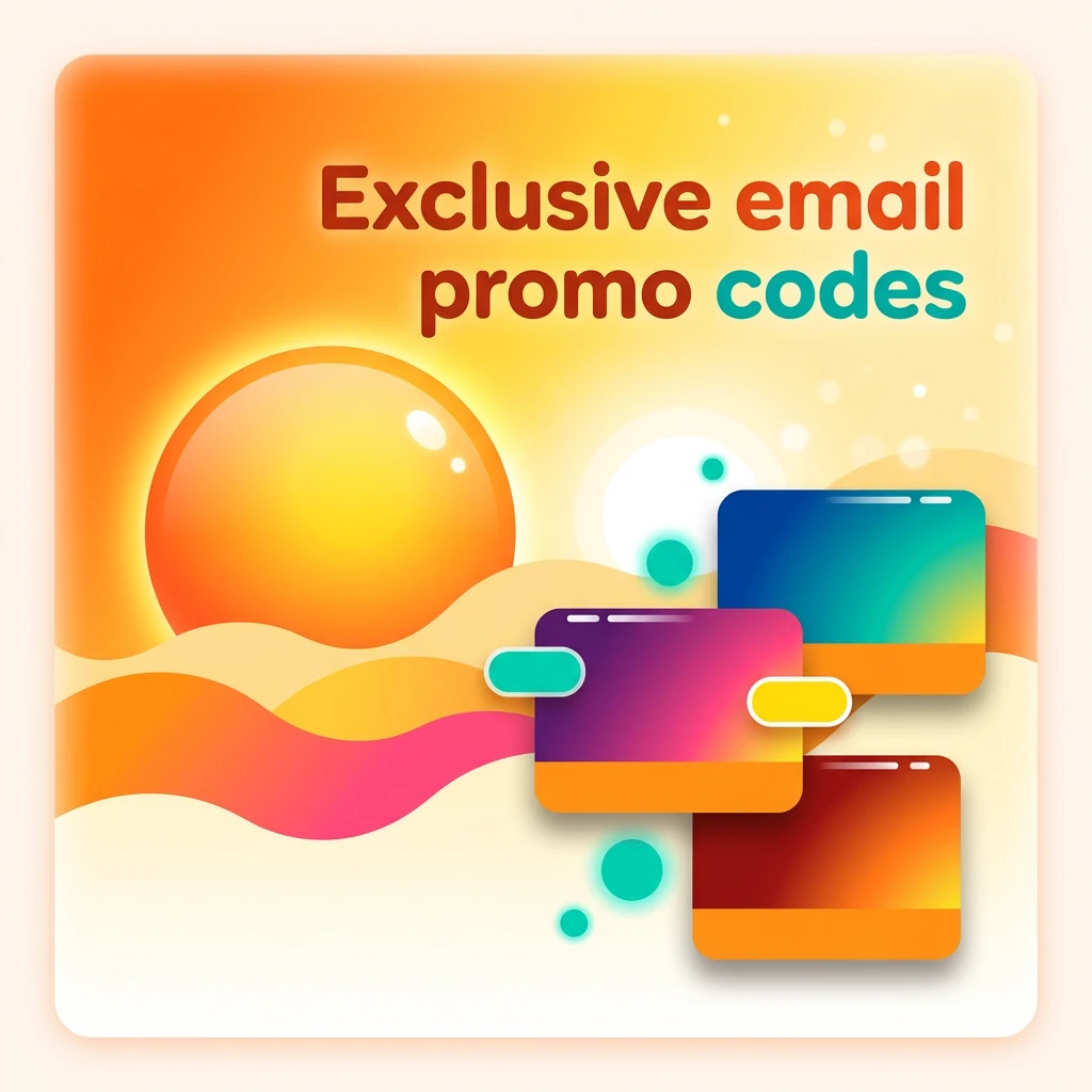 Exclusive email promo codes